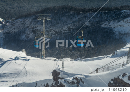 景色 風景 雪の山 54068210