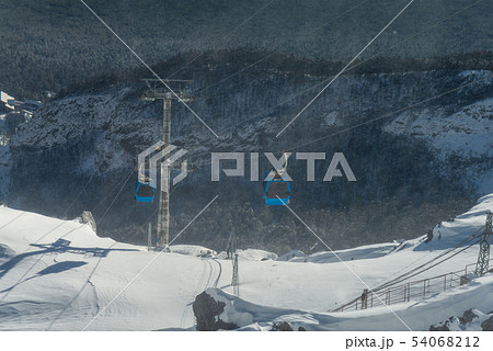 雪の山 雪山 ゆきやま 54068212