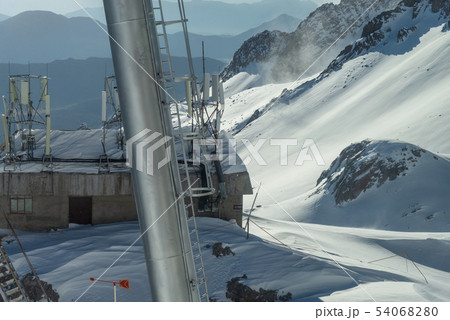 景色 風景 雪の山 54068280