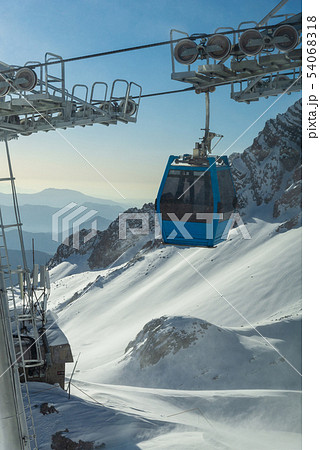 景色 風景 雪の山 54068318