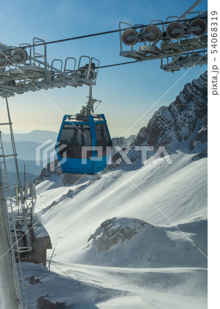 景色 風景 雪の山 54068319