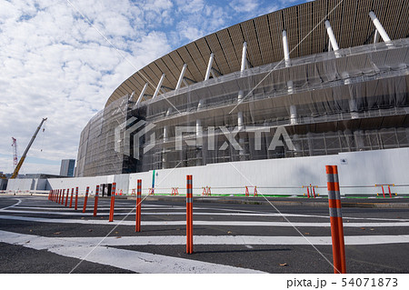2018年11月の新国立競技場建設現場 54071873
