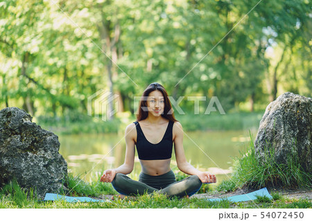 yoga girl yoga girl 54072450