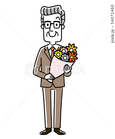 定年を迎えたシニアサラリーマン、中高年 54072460