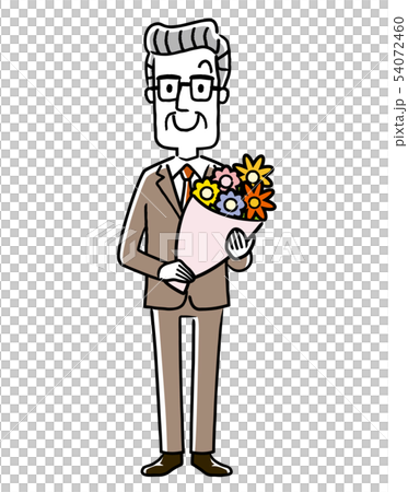 定年を迎えたシニアサラリーマン、中高年 54072460