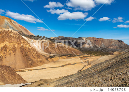 Landmannalaugar National Park - Iceland. Rainbow 54073798