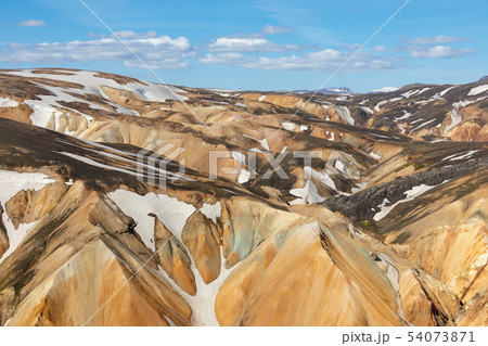 Landmannalaugar National Park - Iceland. Rainbow 54073871