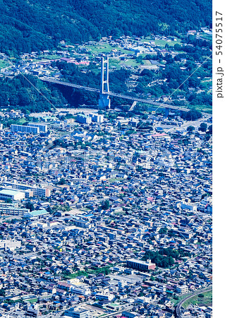 秩父の街並み（武甲山頂上より） 54075517