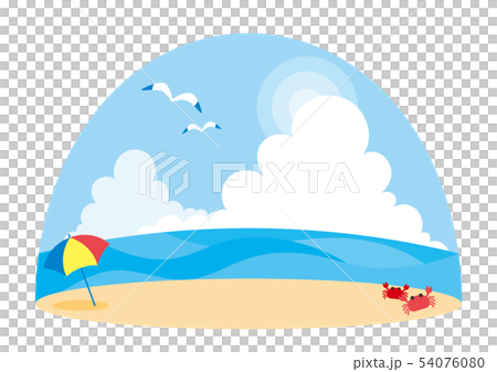 海灘景觀[圓頂型] 54076080