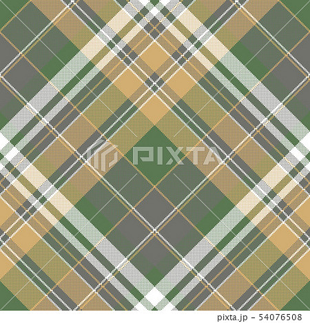 Tartan check pixel plaid seamless pattern 54076508