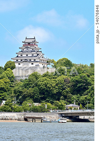 唐津市　風景　唐津城 54076846