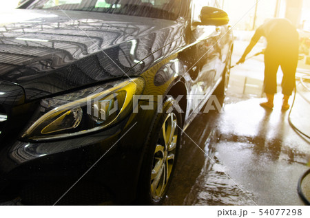 car wash bubbles 54077298