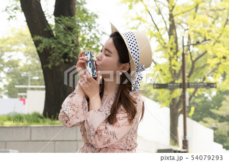 楽器 女性 女 54079293