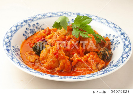 鶏肉のトマト煮 鶏肉のトマト煮 54079823