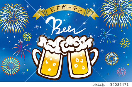 花火とおいしいビール 54082471