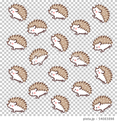 Hedgehog Wallpaper Stock Illustration 5408