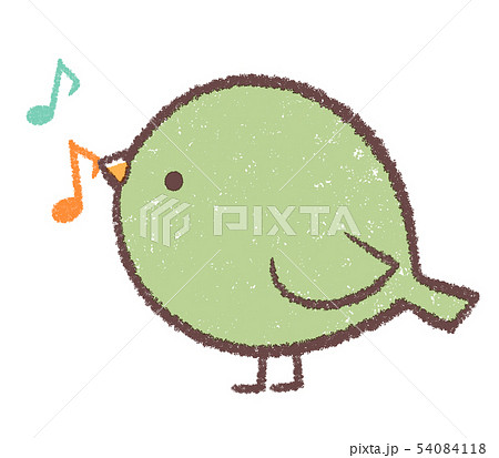 小鳥緑-音符 54084118
