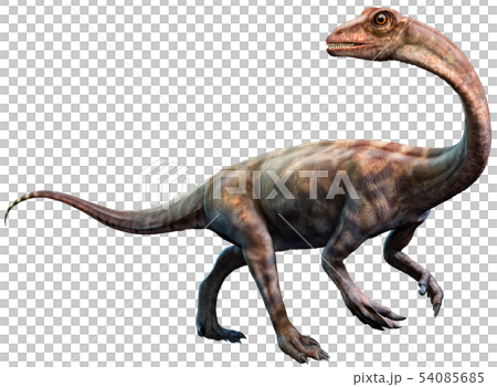 Anchisaurus from the Jurassic era 3D illustration 54085685
