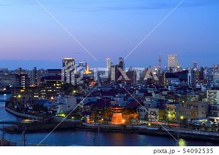 名古屋市熱田区街並み 54092535