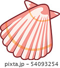 貝 シーフード 魚介類 54093254