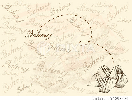 Hand Drawn Background of Club Sandwich or Hand Drawn Background of Club Sandwich or 54093476