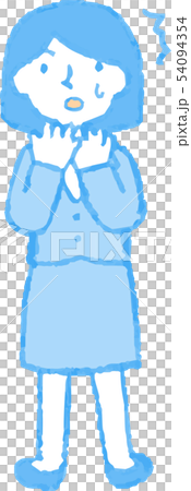 Woman suit Business woman OL Bob cut pose reaction illustration Woman suit Business woman OL Bob cut pose reaction illustration 54094354