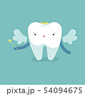 Fairy tooth, dental cartoon concept. 54094675