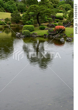 雨の水前寺公園 雨の水前寺公園 54094697