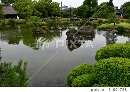 雨の水前寺公園 雨の水前寺公園 54094748