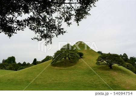 雨の水前寺公園 雨の水前寺公園 54094754