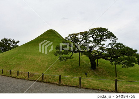 雨の水前寺公園 54094759