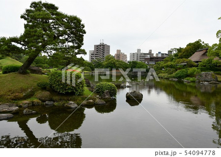 雨の水前寺公園 雨の水前寺公園 54094778