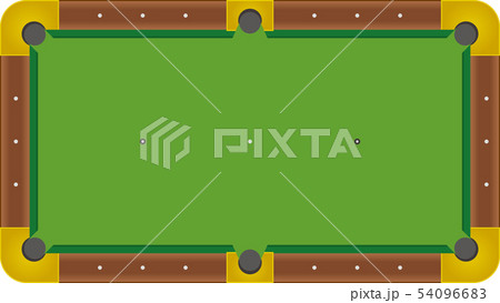 ビリーヤード台のイメージイラストのイラスト素材 [54096683] - PIXTA