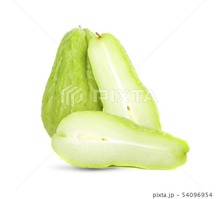 Chayote on white background 54096954