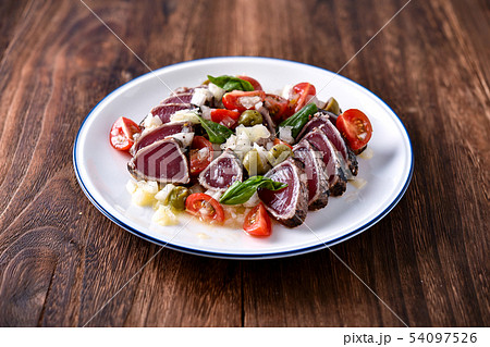 鰹のカラフルカルパッチョ 鰹のカラフルカルパッチョ 54097526