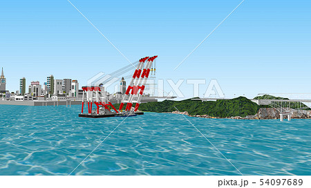 大型起重機船4 54097689