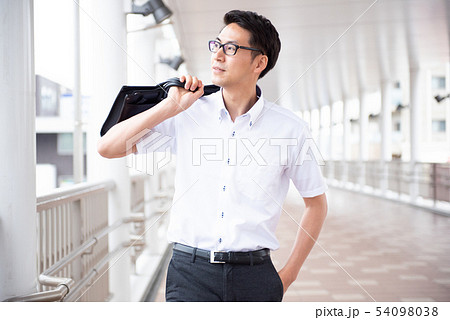 ビジネスマン COOL BIZ オフィス 54098038