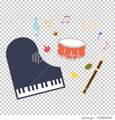 素材-楽器(3種類)6 素材-楽器(3種類)6 54099397