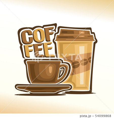Vector logo for coffee Vector logo for coffee 54099868