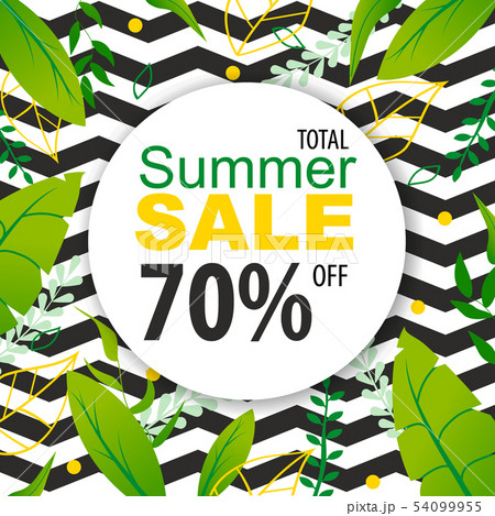 Total Summer Sale up to 70 Percent Flat Banner 54099955