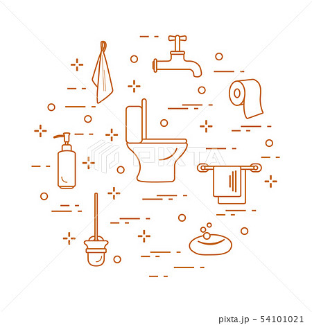 Accessories for toilet rooms and bathroom 54101021