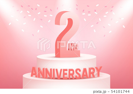 Two years anniversary celebration. Two years anniversary celebration. 54101744