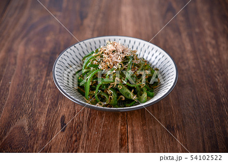 ピーマンのじゃこ炒め ピーマンのじゃこ炒め 54102522