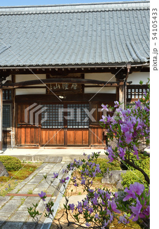 越前大野散歩：長興寺　寺町通り 54105433