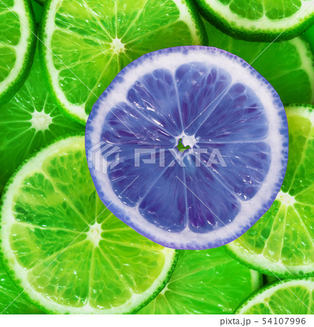 Citrus fruits slices texture background Citrus fruits slices texture background 54107996