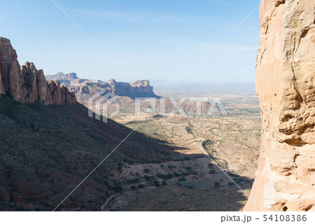 エチオピア　荒野　原風景 54108386
