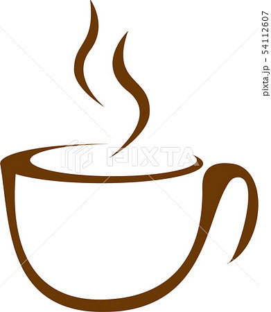 コーヒカップイラストのイラスト素材 54112607 Pixta