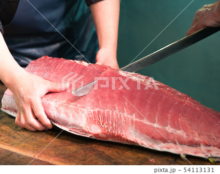 マグロの解体 54113131