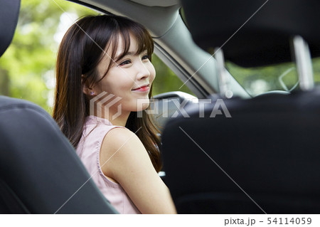 自動車 ビジネスウーマン ビジネス 54114059
