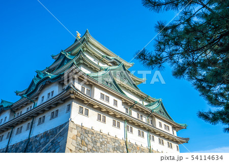 Main keep of Nagoya Castle in Nagoya, Japan 54114634